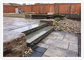 custom landscape steps kleinburg 4