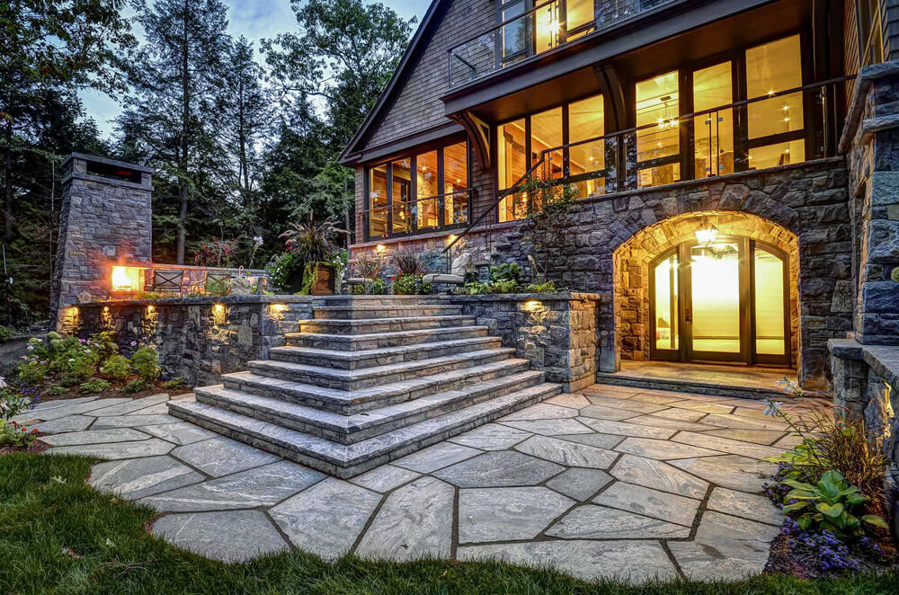 flagstone patio contractor cost to install flagstone near Greater Toronto 008