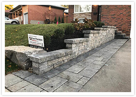 stone retaining walls woodbridge 0
